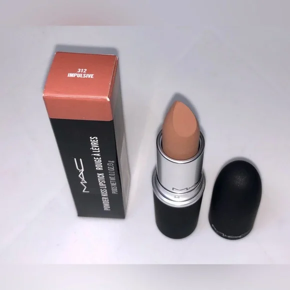 BNIB MAC Cosmetics Powder Kiss Lipstick - Impulsive - Picture 7 of 13